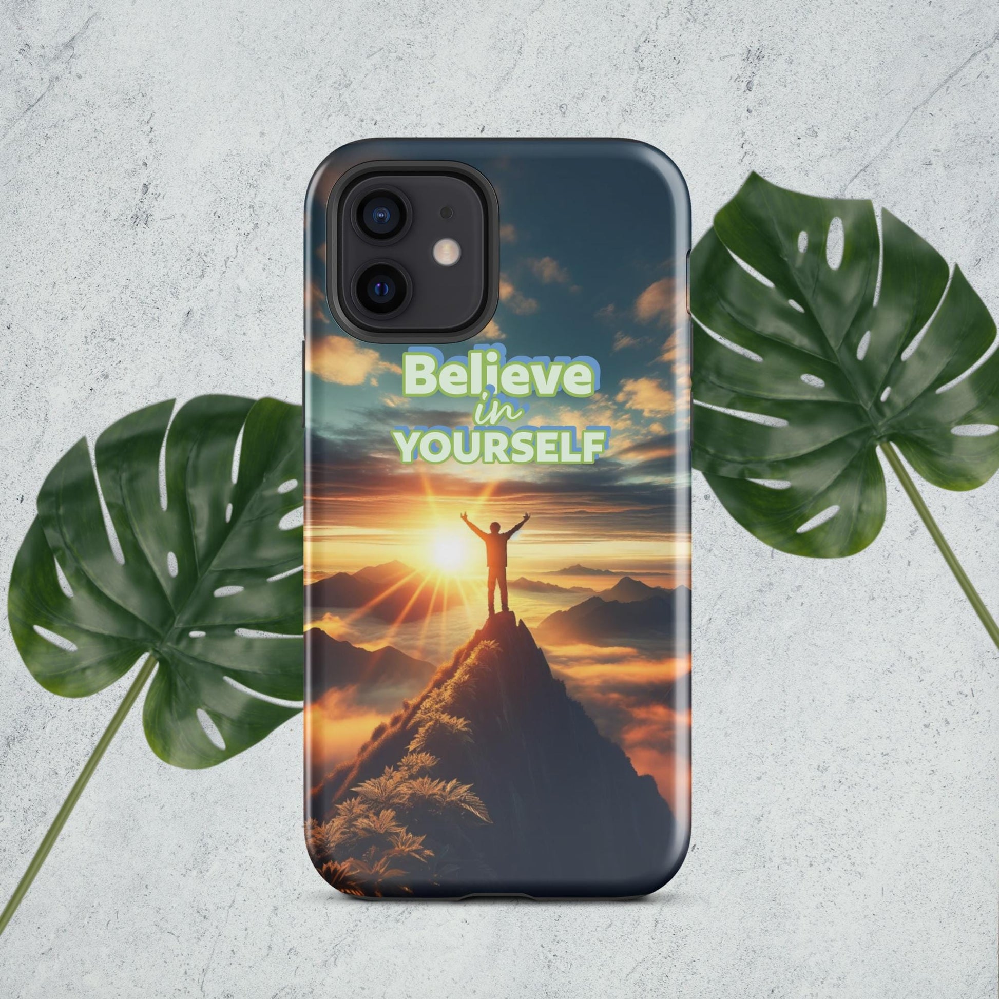 Trendyguard Glossy / iPhone 12 Believe In Yourself Tough Case for iPhone®