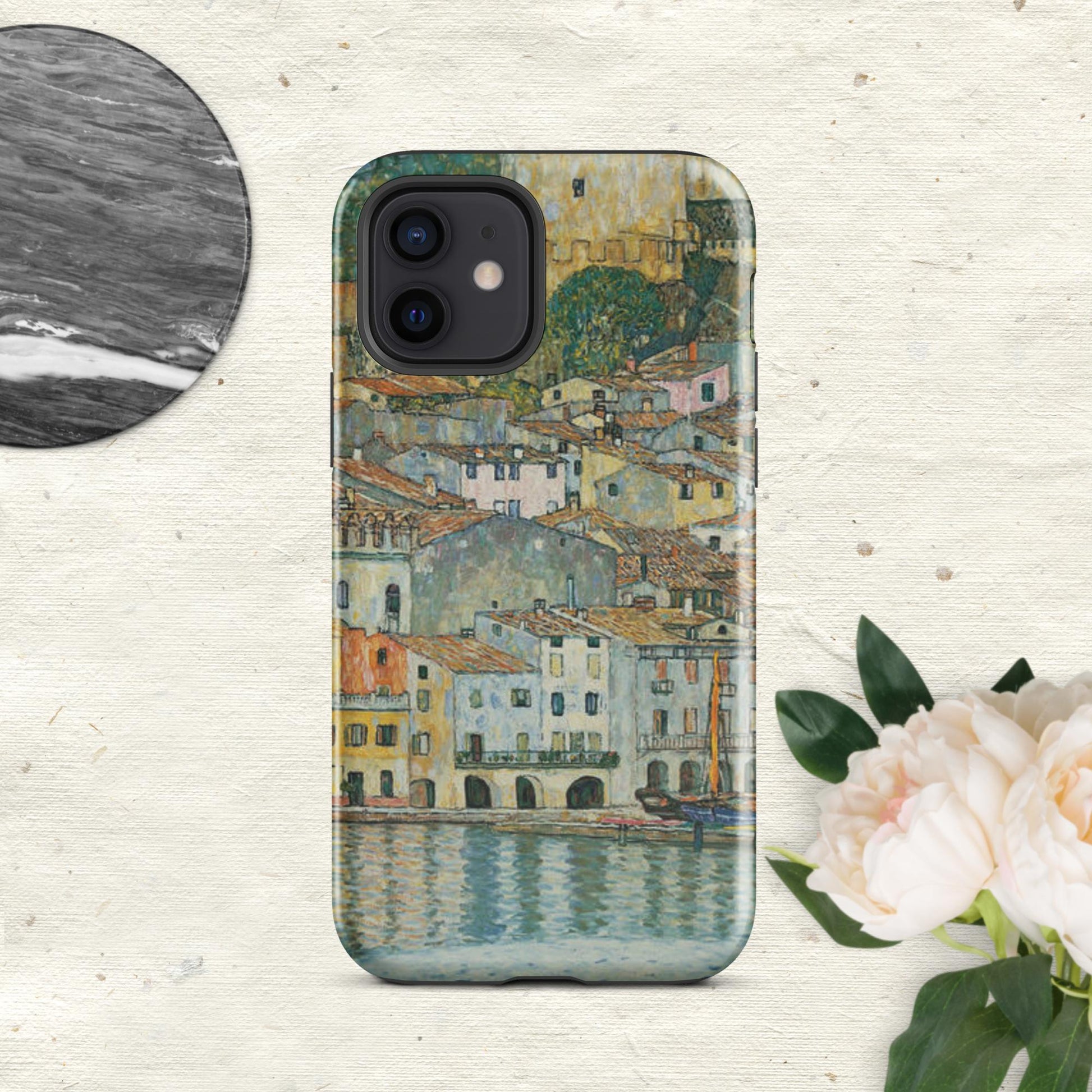 The Hologram Hook Up Glossy / iPhone 12 Lake Garda Tough Case for iPhone®