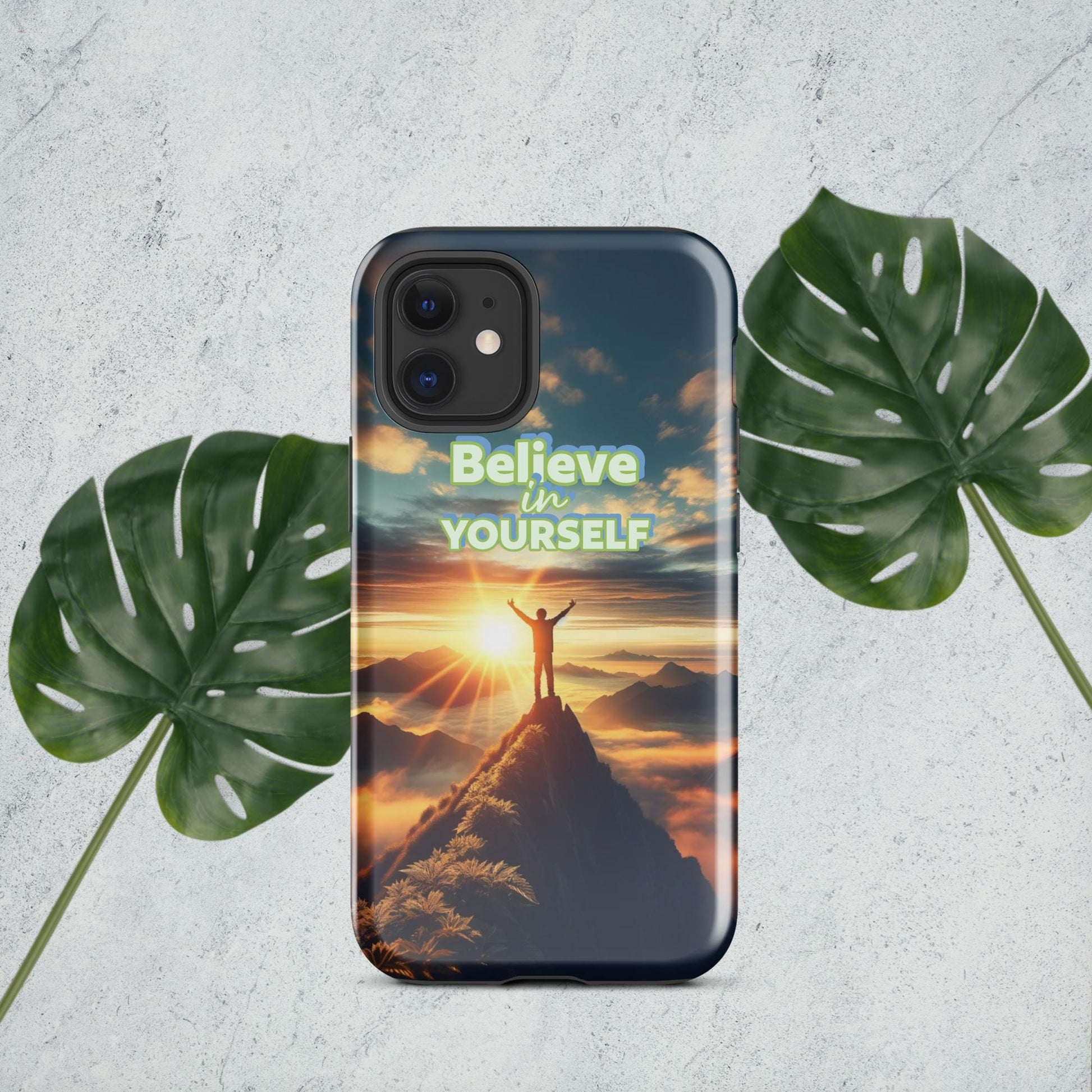 Trendyguard Glossy / iPhone 12 mini Believe In Yourself Tough Case for iPhone®