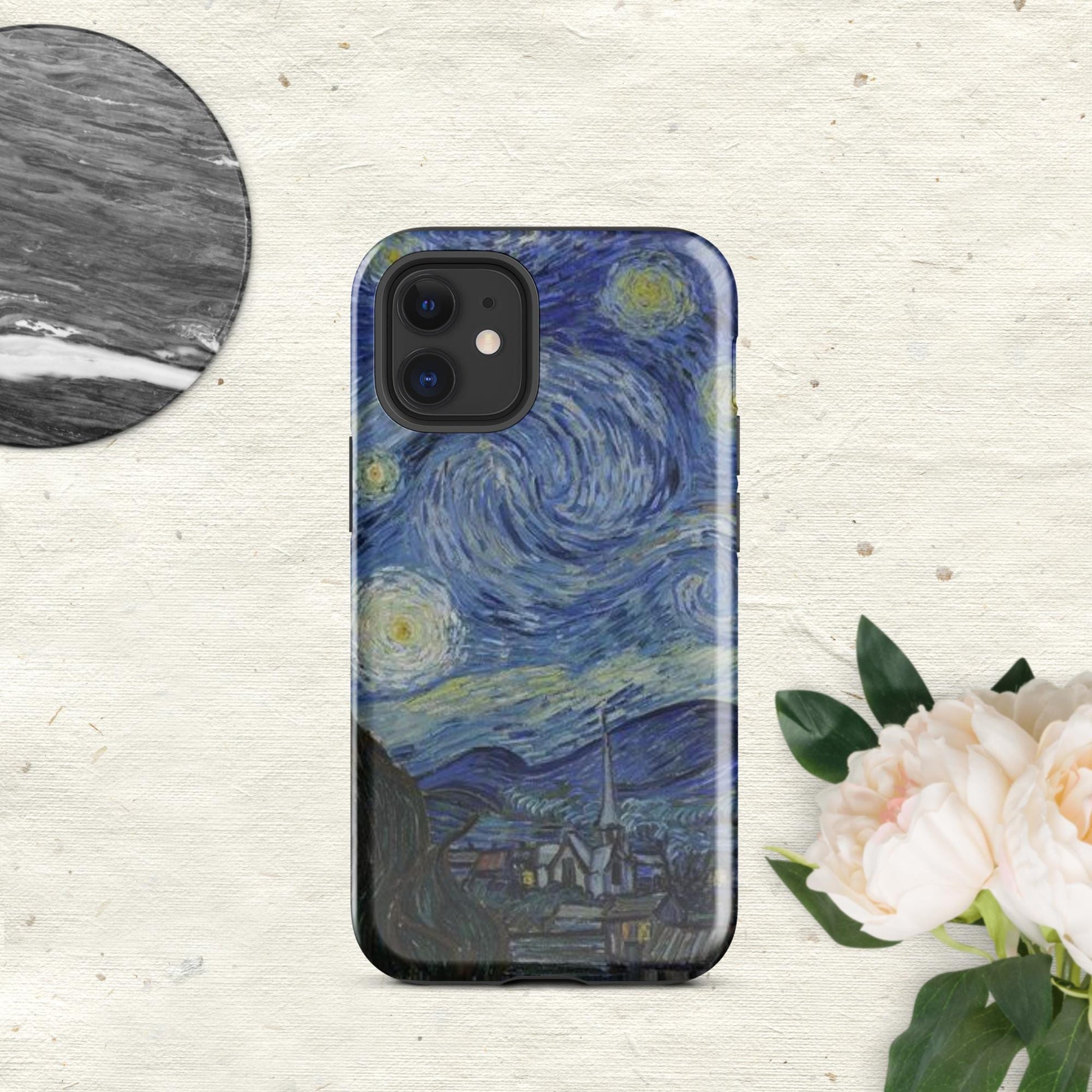 The Hologram Hook Up Glossy / iPhone 12 mini Starry Night Tough Case for iPhone®