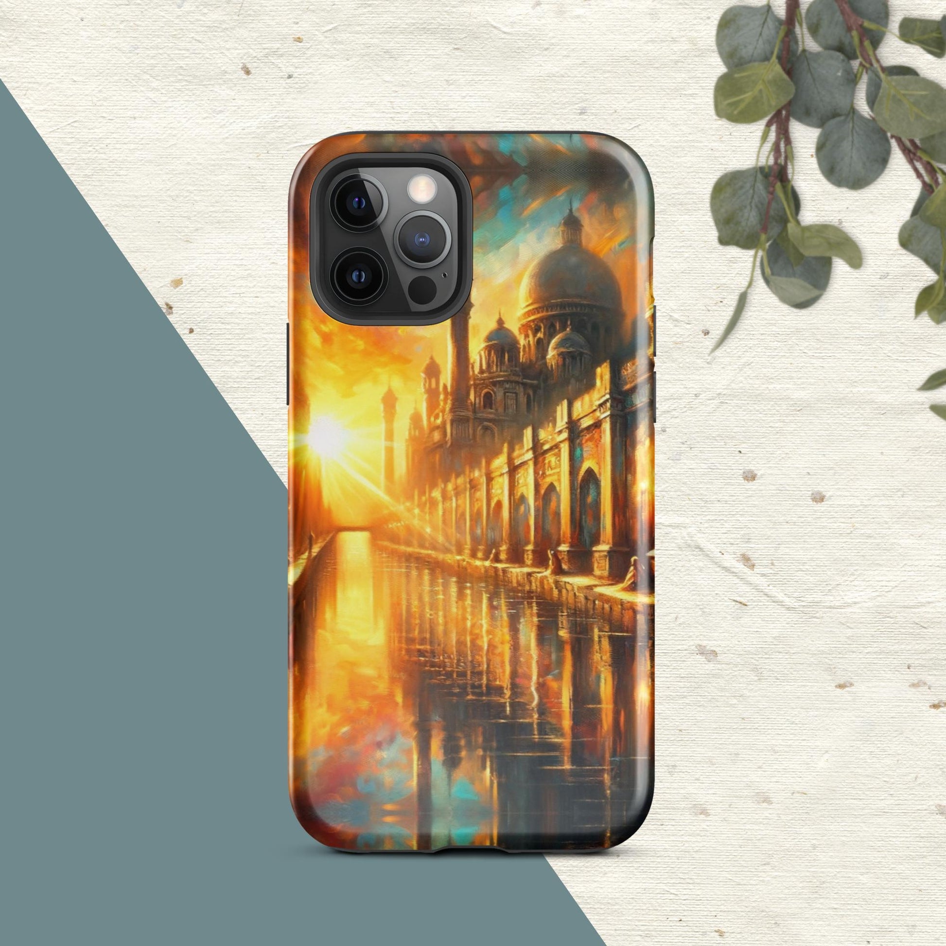 The Hologram Hook Up Glossy / iPhone 12 Pro Ancient Trade Tough Case for iPhone®