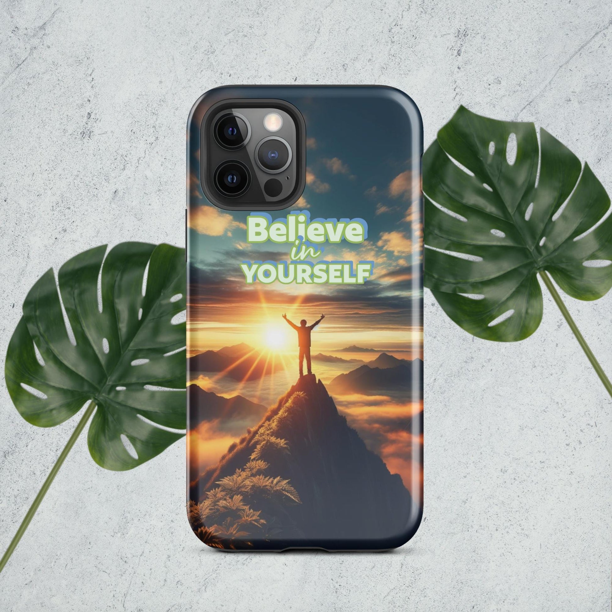 Trendyguard Glossy / iPhone 12 Pro Believe In Yourself Tough Case for iPhone®
