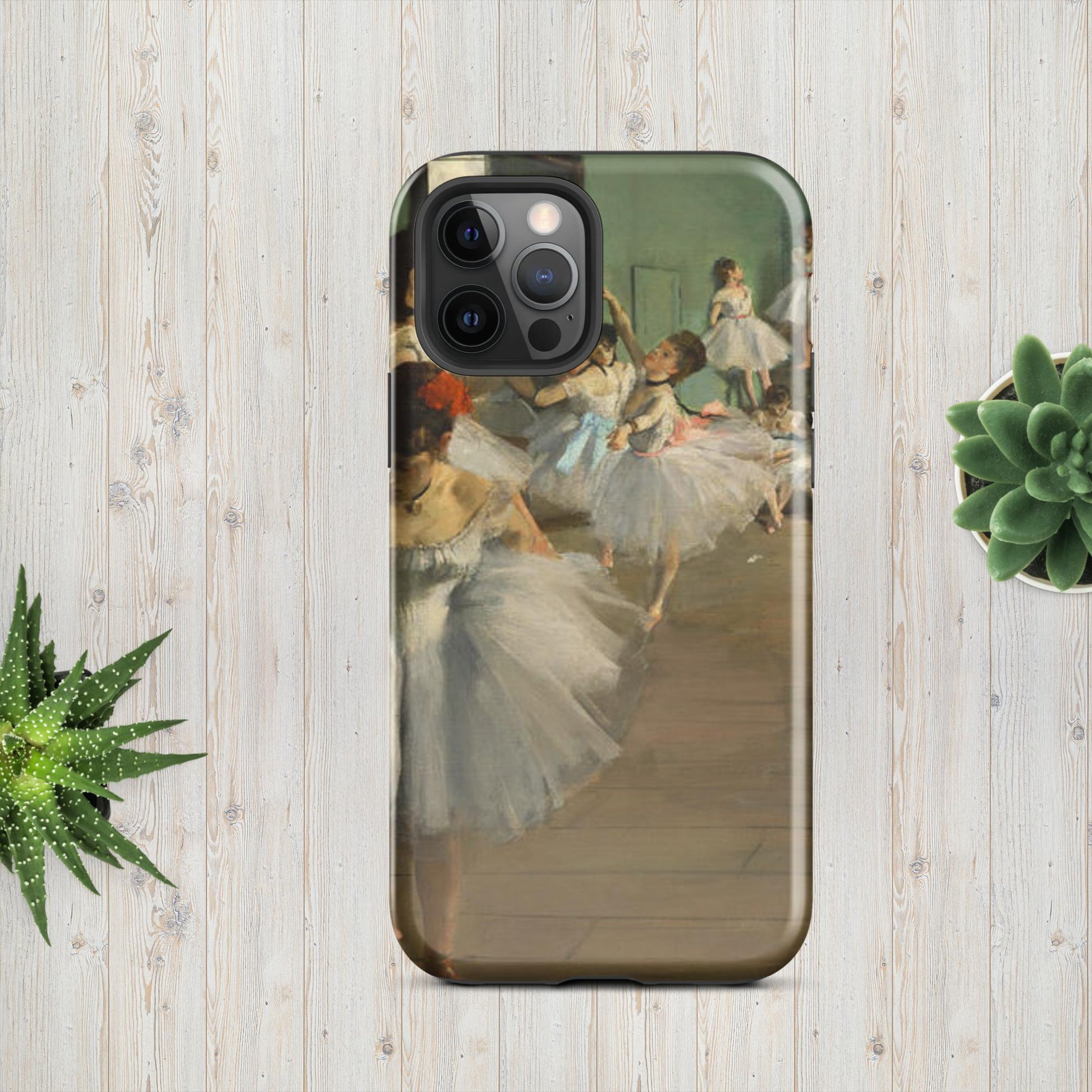 The Hologram Hook Up Glossy / iPhone 12 Pro Edgar's Dance Tough Case for iPhone®