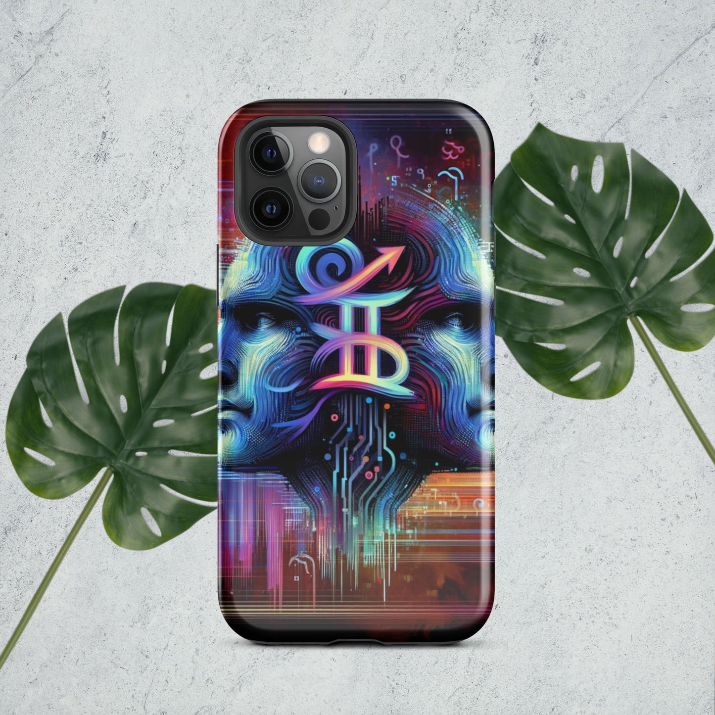 The Hologram Hook Up Glossy / iPhone 12 Pro Gemini Tough Case for iPhone®