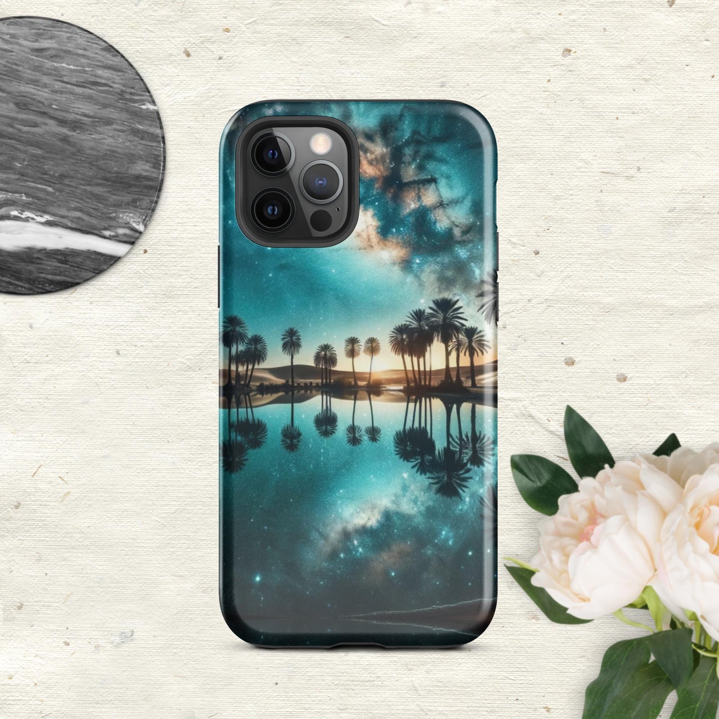 The Hologram Hook Up Glossy / iPhone 12 Pro Hidden Oasis Tough Case for iPhone®