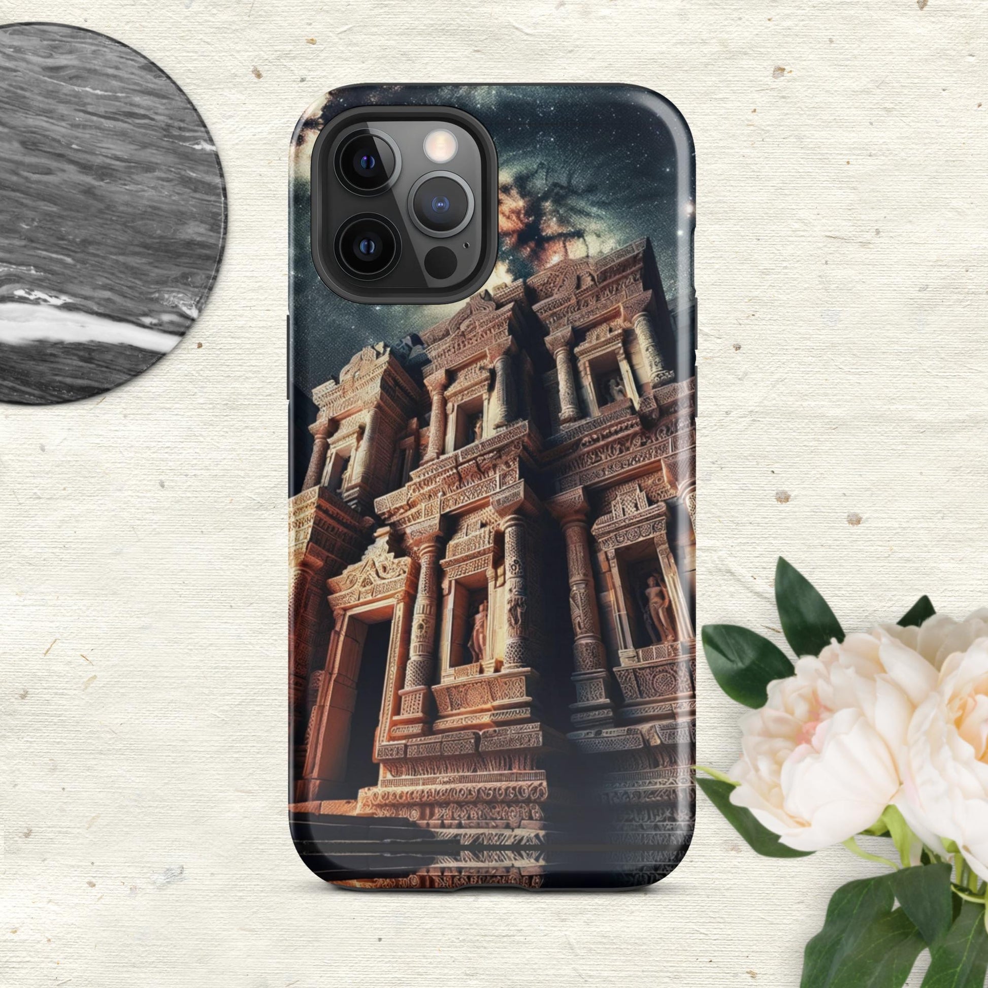 The Hologram Hook Up Glossy / iPhone 12 Pro Max Ancient Skies Tough Case for iPhone®