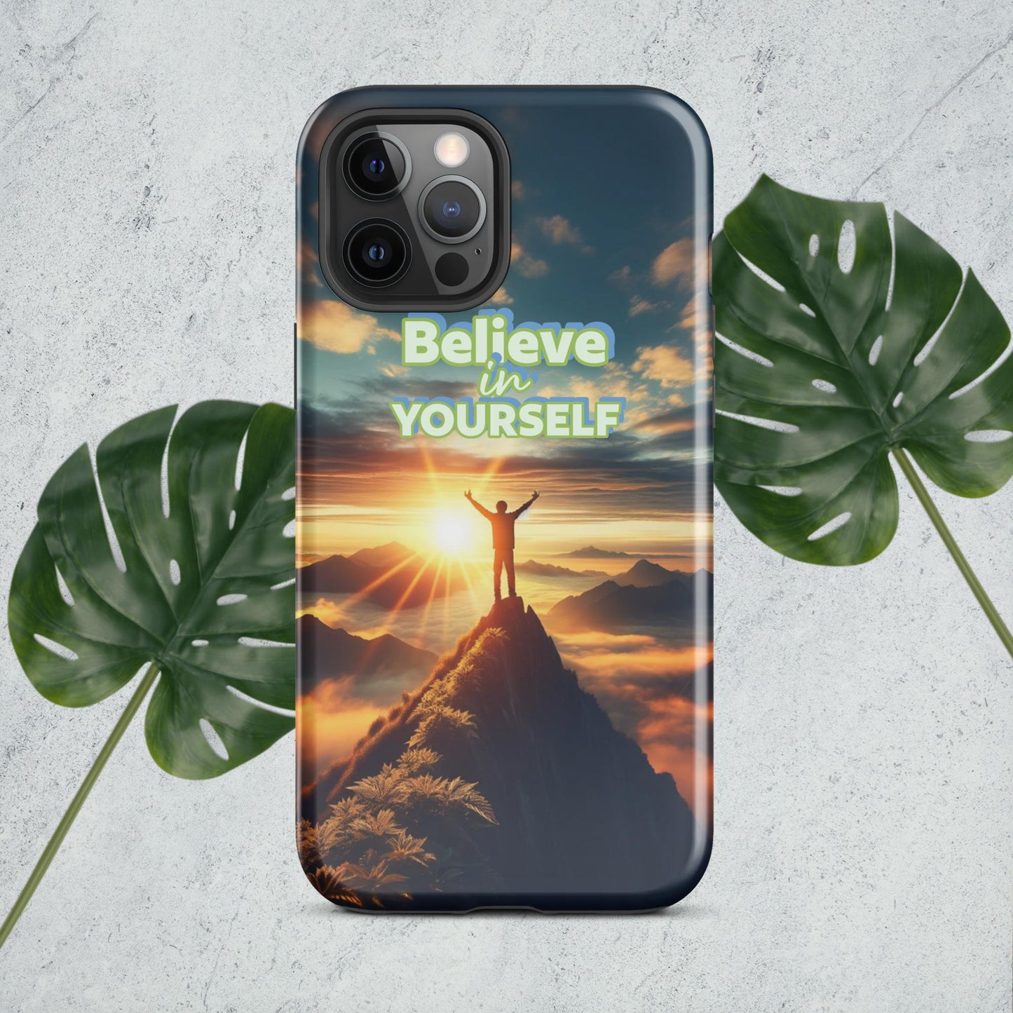 Trendyguard Glossy / iPhone 12 Pro Max Believe In Yourself Tough Case for iPhone®