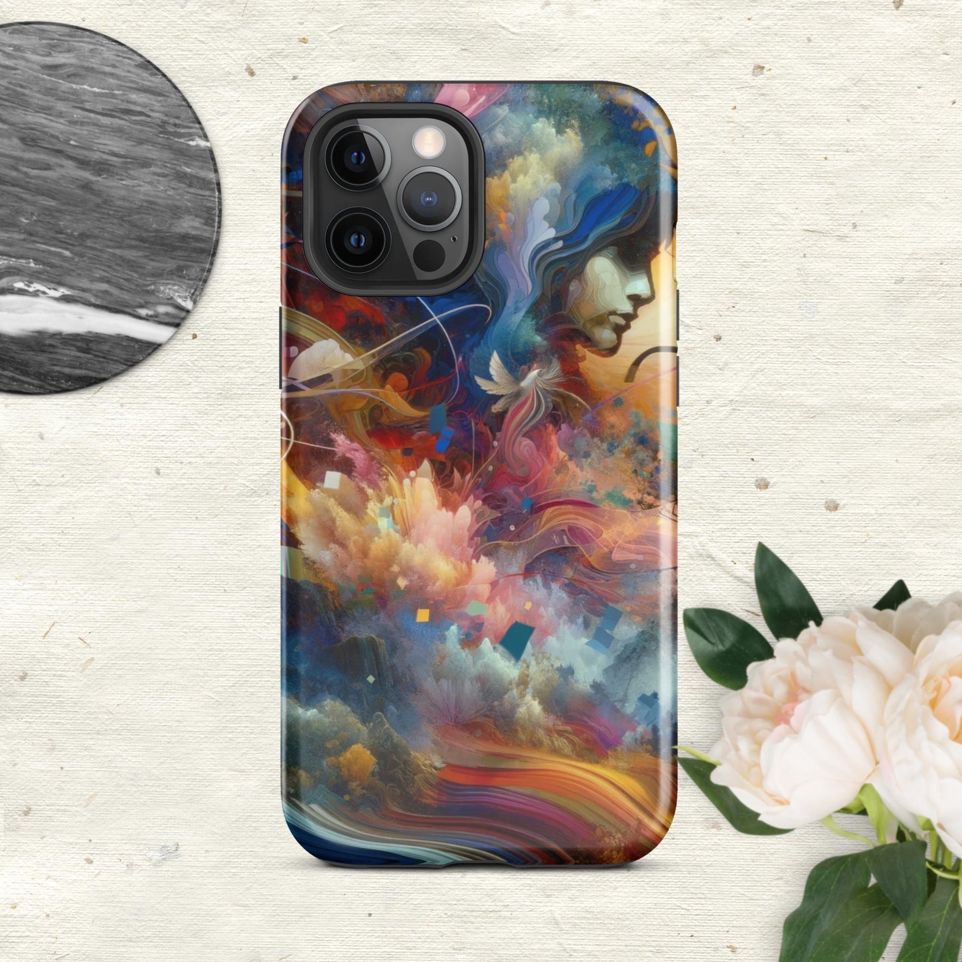 The Hologram Hook Up Glossy / iPhone 12 Pro Max Blossoming Mind Tough Case for iPhone®