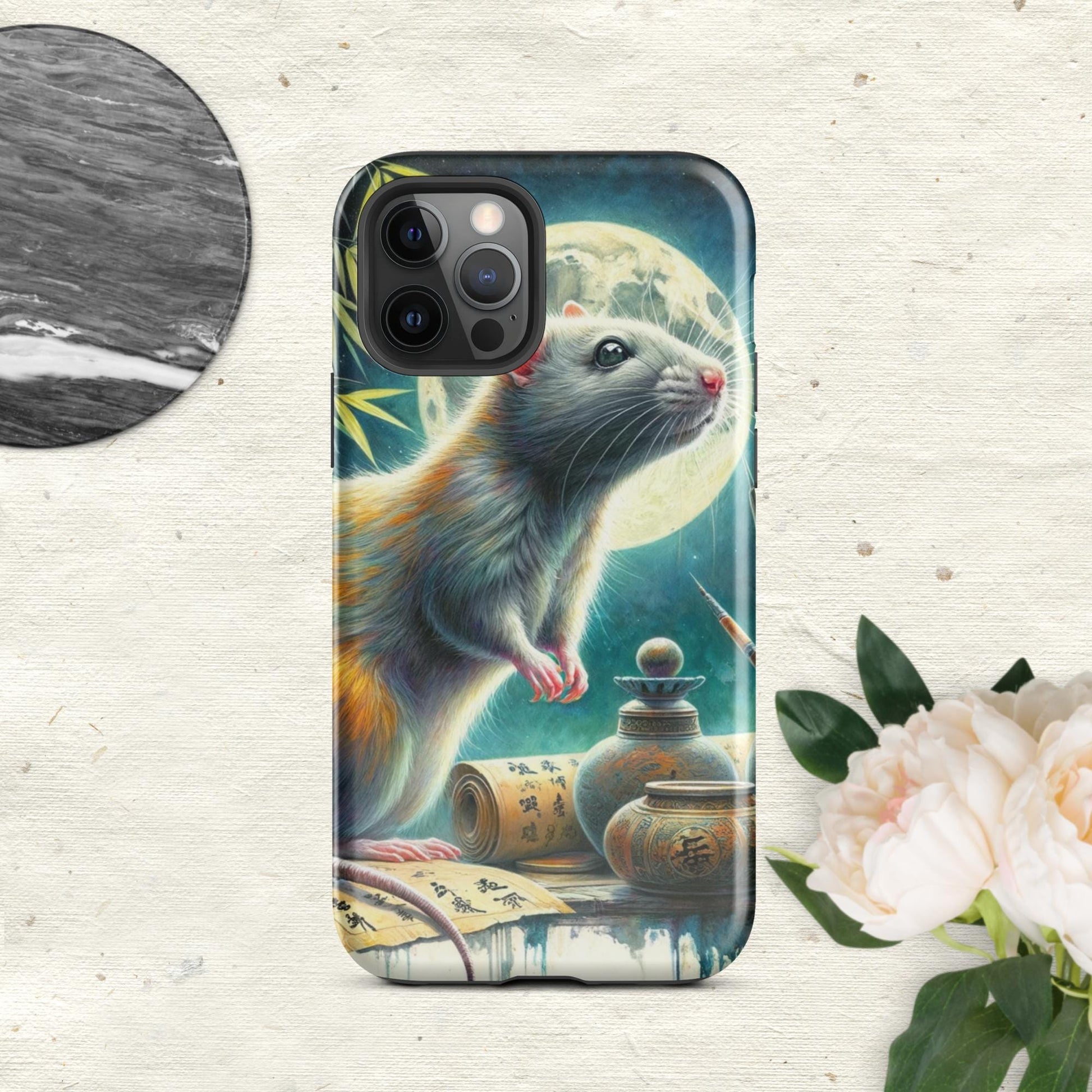 The Hologram Hook Up Glossy / iPhone 12 Pro Rat Tough Case for iPhone®