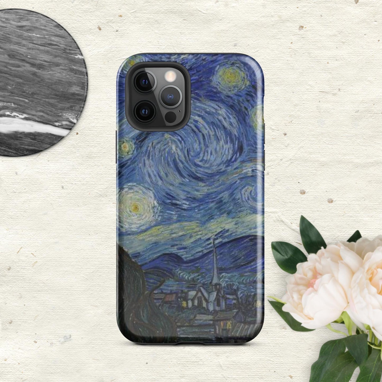The Hologram Hook Up Glossy / iPhone 12 Pro Starry Night Tough Case for iPhone®