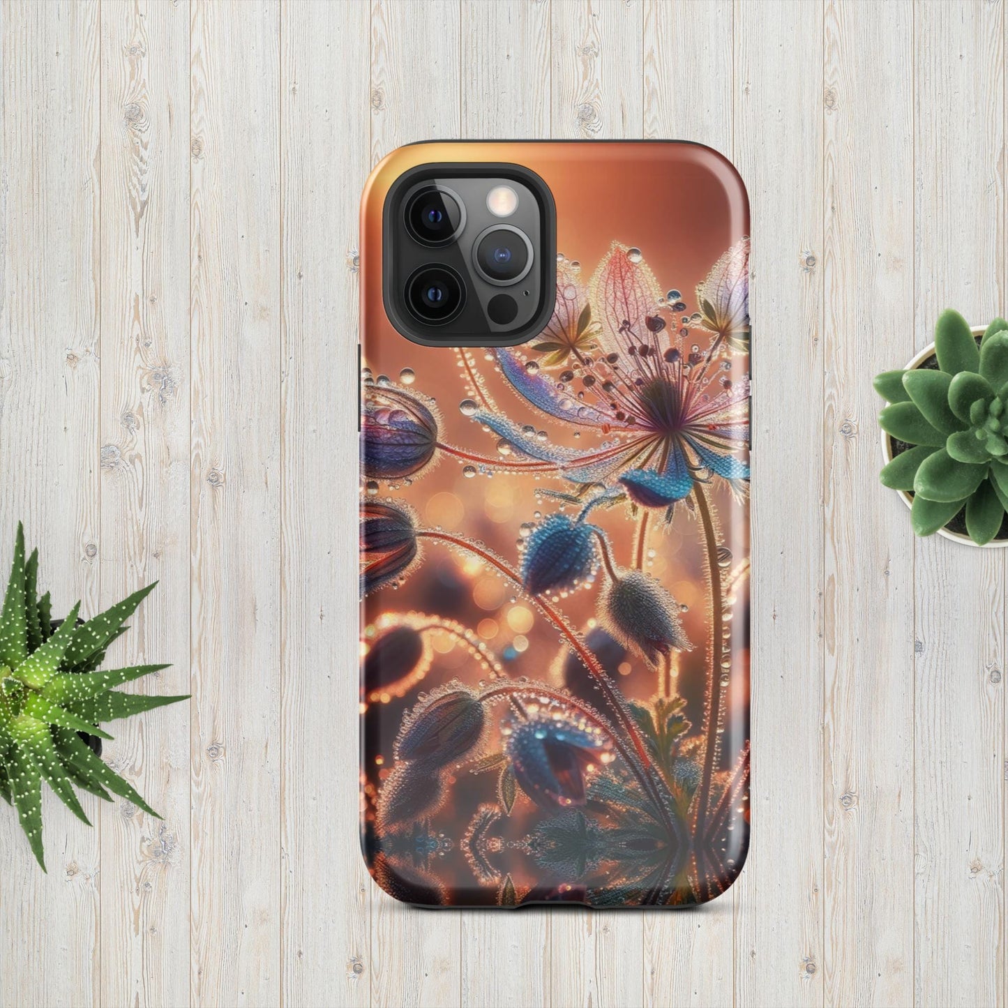 The Hologram Hook Up Glossy / iPhone 12 Pro Wild Flower Tough Case for iPhone®