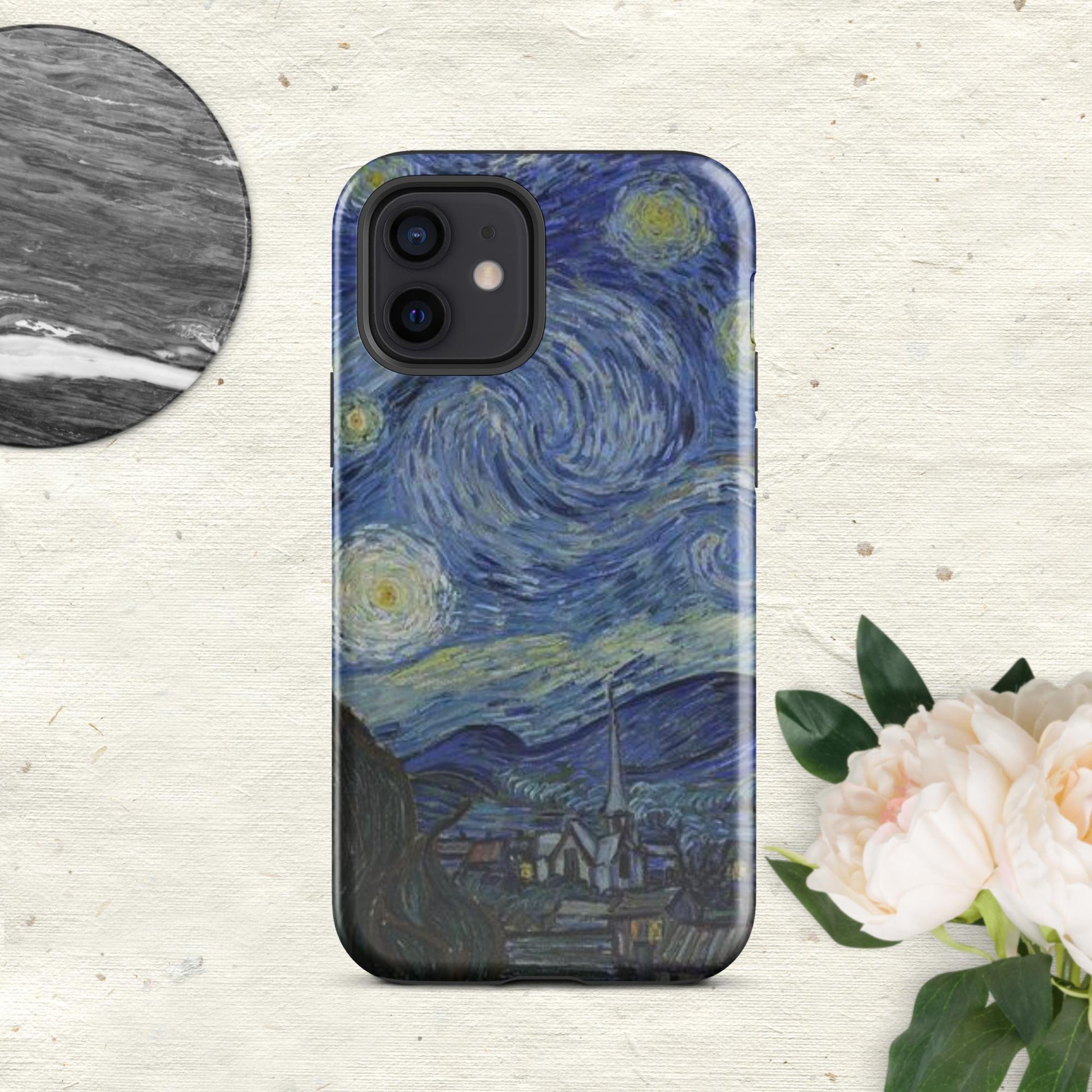 The Hologram Hook Up Glossy / iPhone 12 Starry Night Tough Case for iPhone®