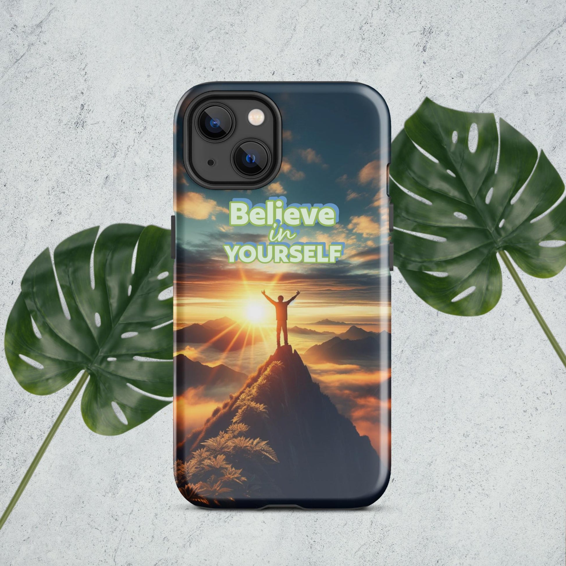 Trendyguard Glossy / iPhone 13 Believe In Yourself Tough Case for iPhone®