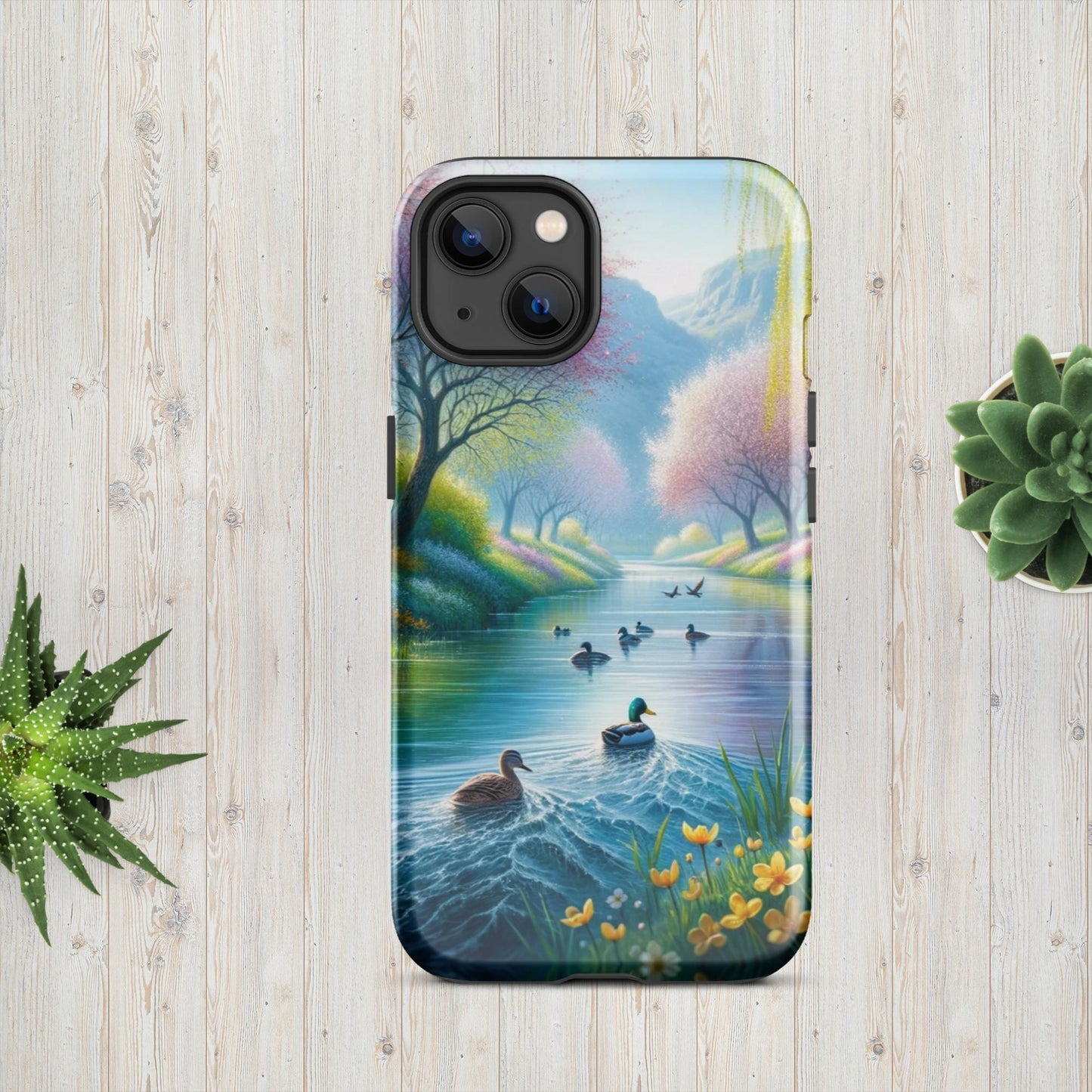 The Hologram Hook Up Glossy / iPhone 13 Duck's Haven Tough Case for iPhone®