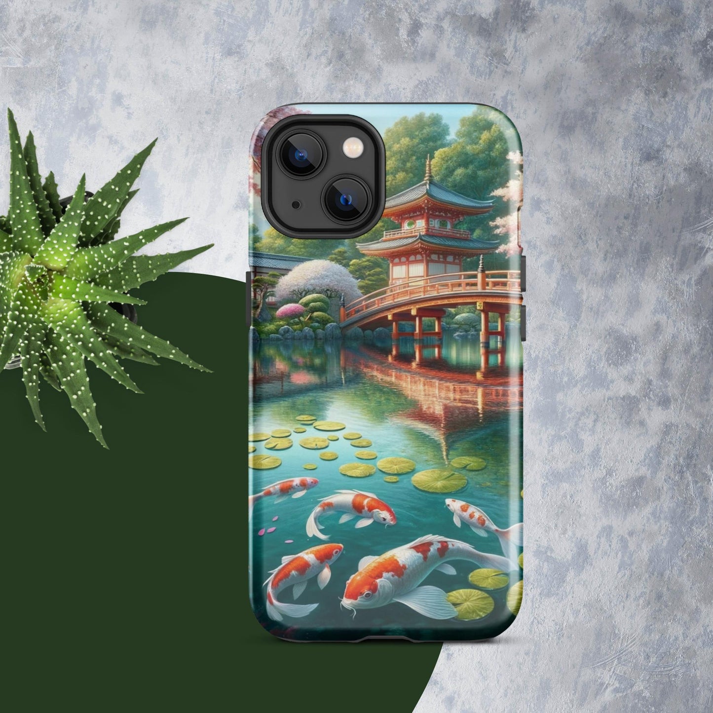The Hologram Hook Up Glossy / iPhone 13 Koi Paradise Tough Case for iPhone®