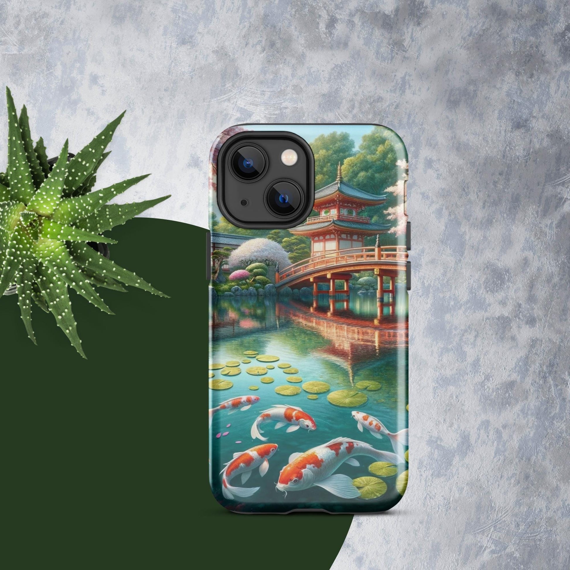 The Hologram Hook Up Glossy / iPhone 13 mini Koi Paradise Tough Case for iPhone®