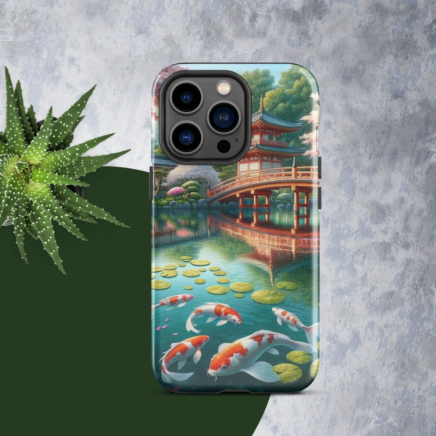 The Hologram Hook Up Glossy / iPhone 13 Pro Koi Paradise Tough Case for iPhone®
