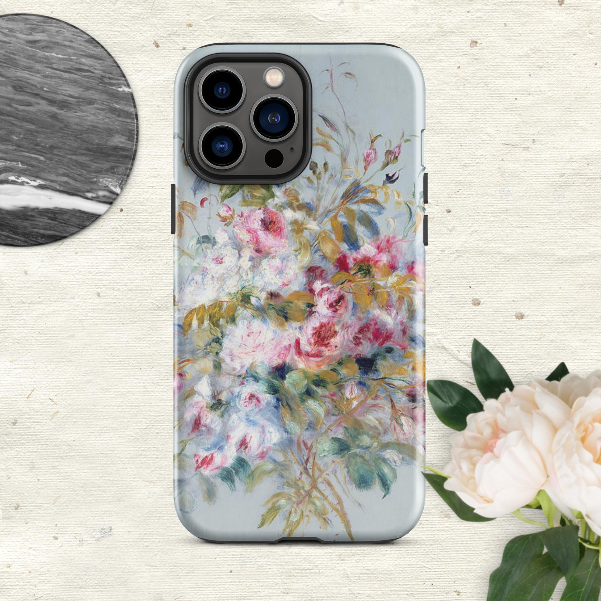 The Hologram Hook Up Glossy / iPhone 13 Pro Max Pierre's Roses Tough Case for iPhone®