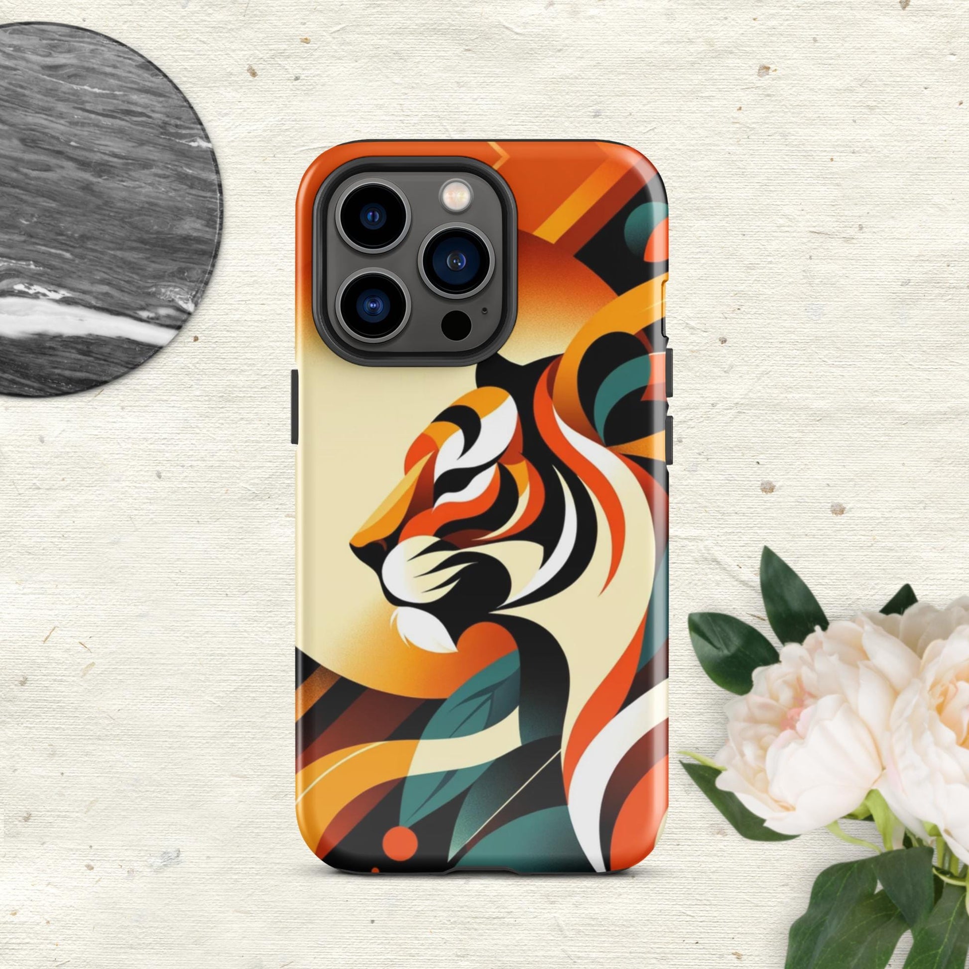 The Hologram Hook Up Glossy / iPhone 13 Pro Tiger Icon Tough Case for iPhone®
