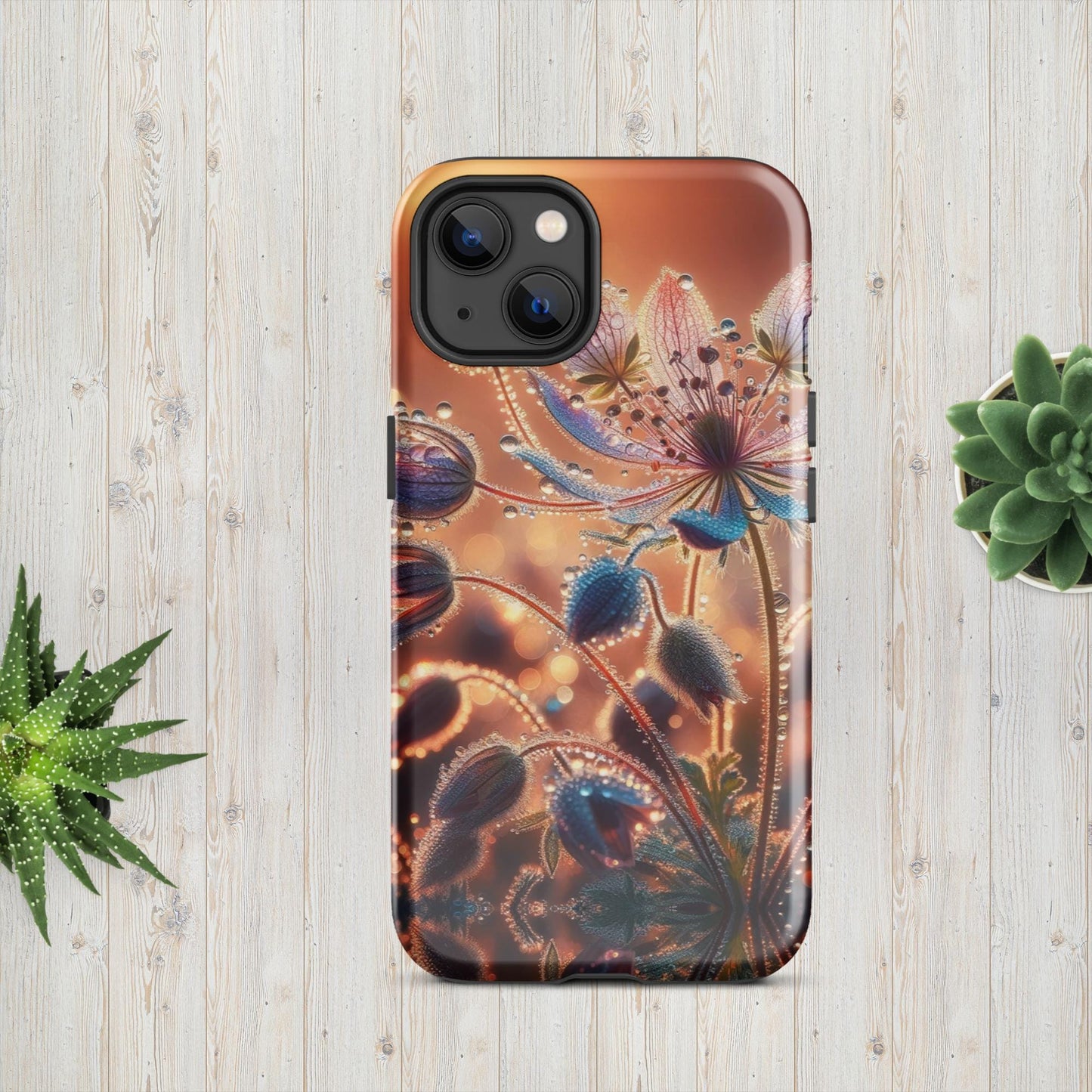 The Hologram Hook Up Glossy / iPhone 13 Wild Flower Tough Case for iPhone®