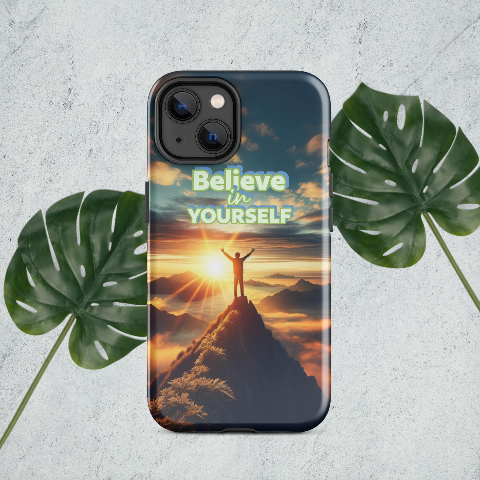 Trendyguard Glossy / iPhone 14 Believe In Yourself Tough Case for iPhone®