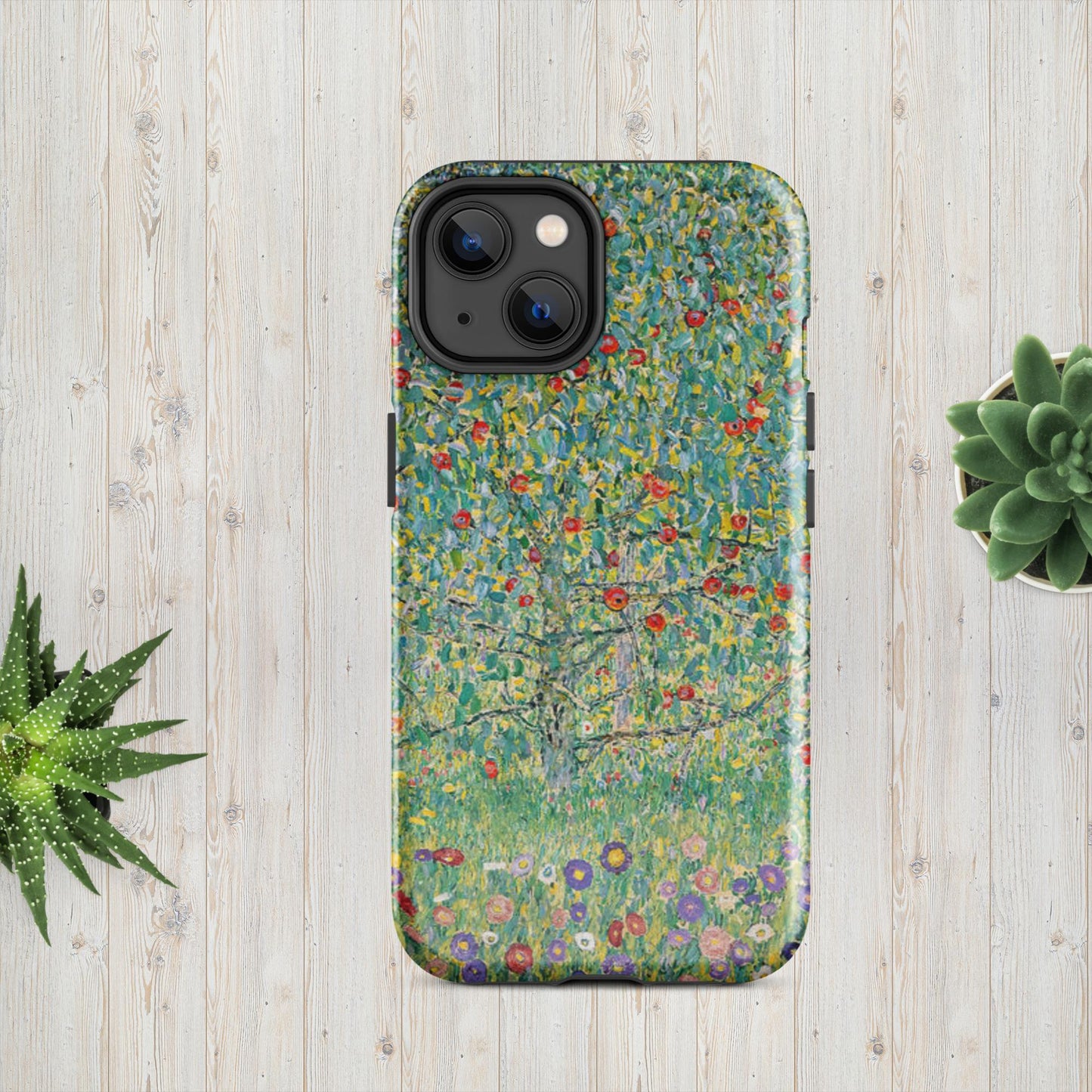 The Hologram Hook Up Glossy / iPhone 14 Gustav's Apple Tree Tough Case for iPhone®
