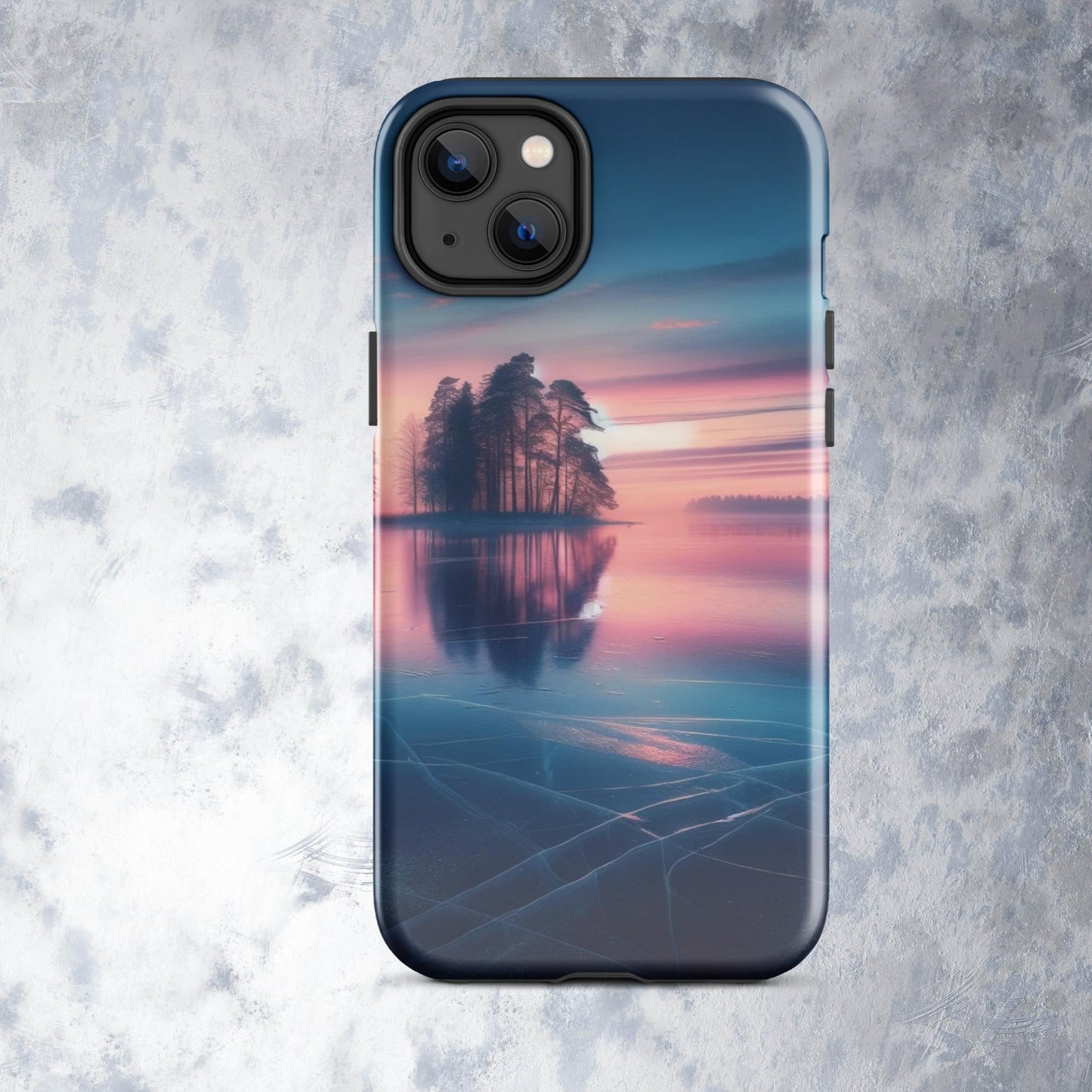 The Hologram Hook Up Glossy / iPhone 14 Plus Beauty On Ice Tough Case for iPhone®