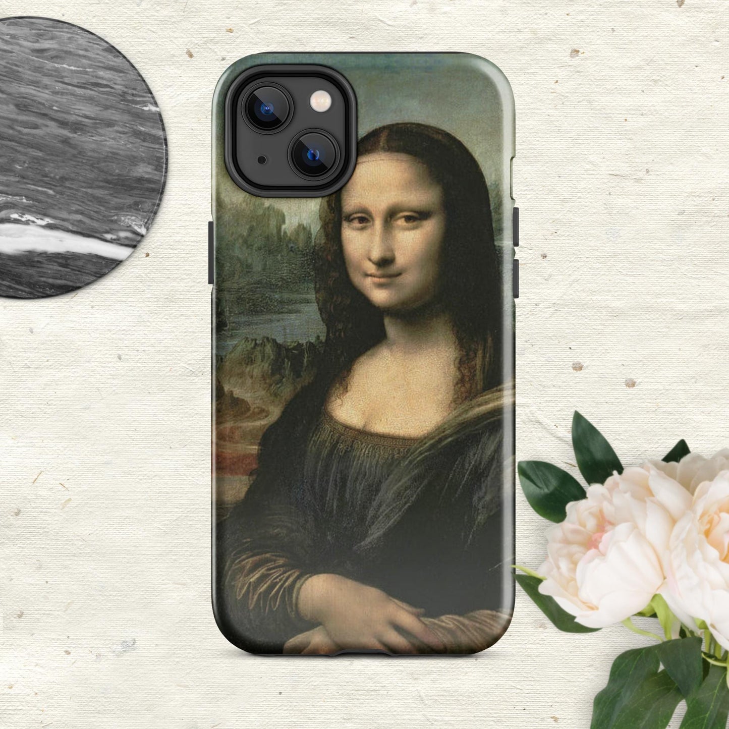 The Hologram Hook Up Glossy / iPhone 14 Plus Girl Named Mona Tough Case for iPhone®