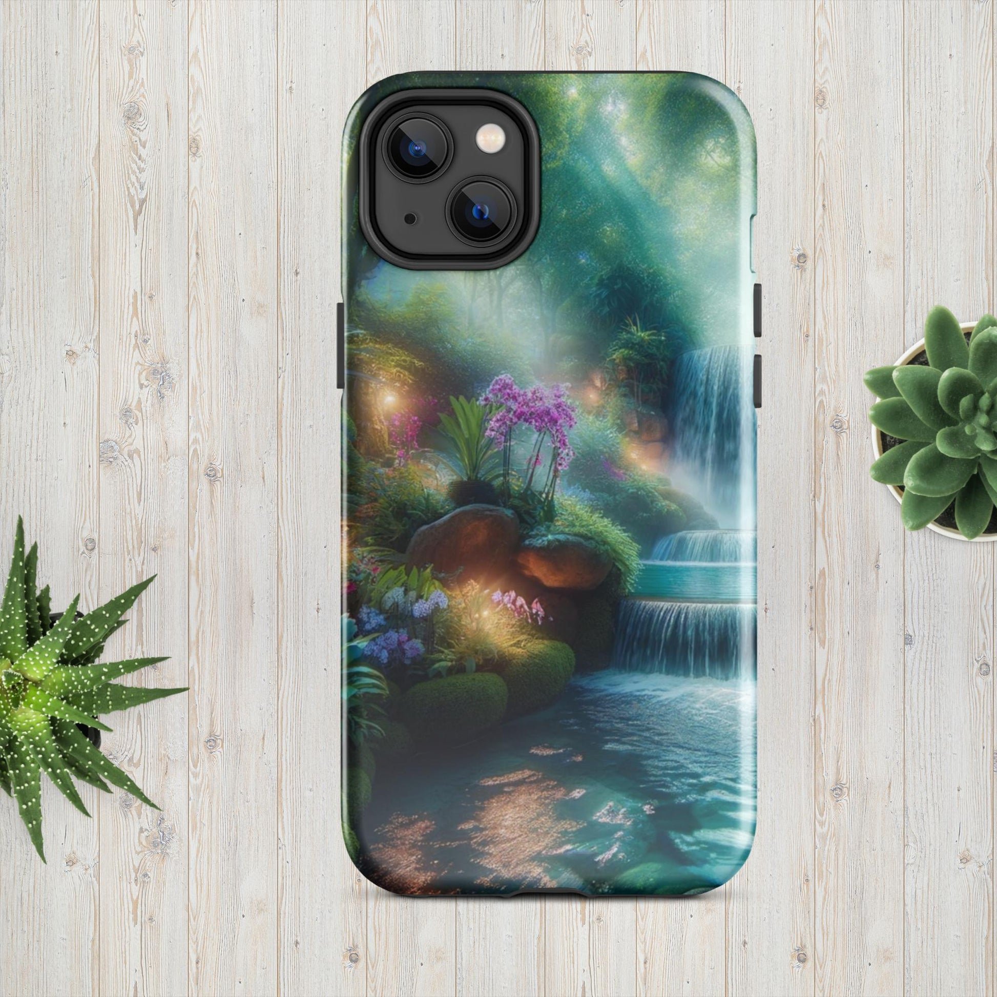 The Hologram Hook Up Glossy / iPhone 14 Plus Hidden Secret Tough Case for iPhone®