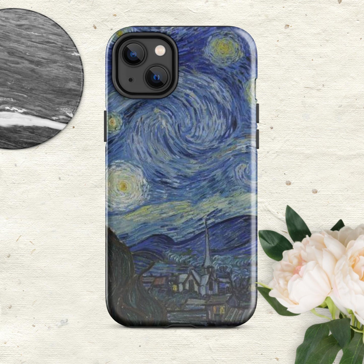 The Hologram Hook Up Glossy / iPhone 14 Plus Starry Night Tough Case for iPhone®