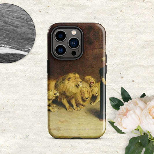The Hologram Hook Up Glossy / iPhone 14 Pro Briton's Lions Tough Case for iPhone®