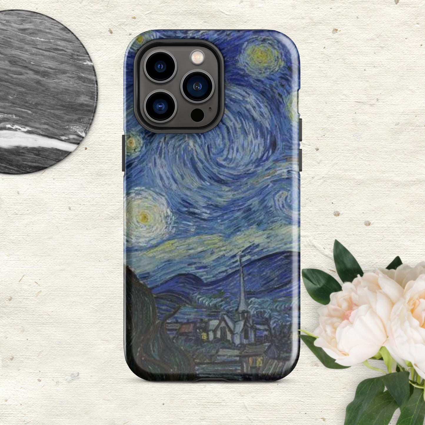 The Hologram Hook Up Glossy / iPhone 14 Pro Max Starry Night Tough Case for iPhone®