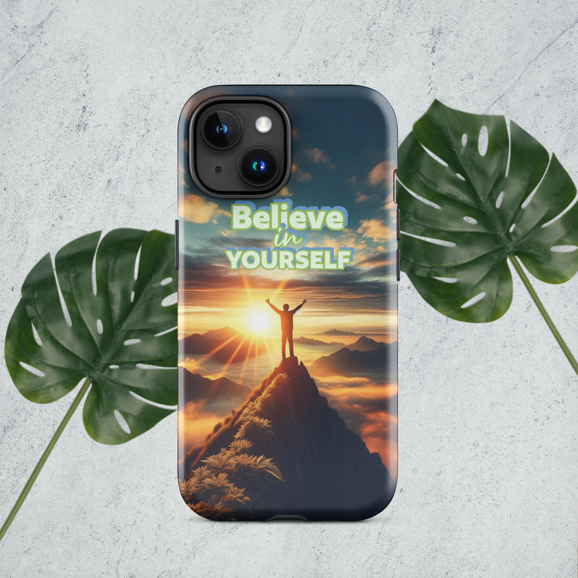 Trendyguard Glossy / iPhone 15 Believe In Yourself Tough Case for iPhone®