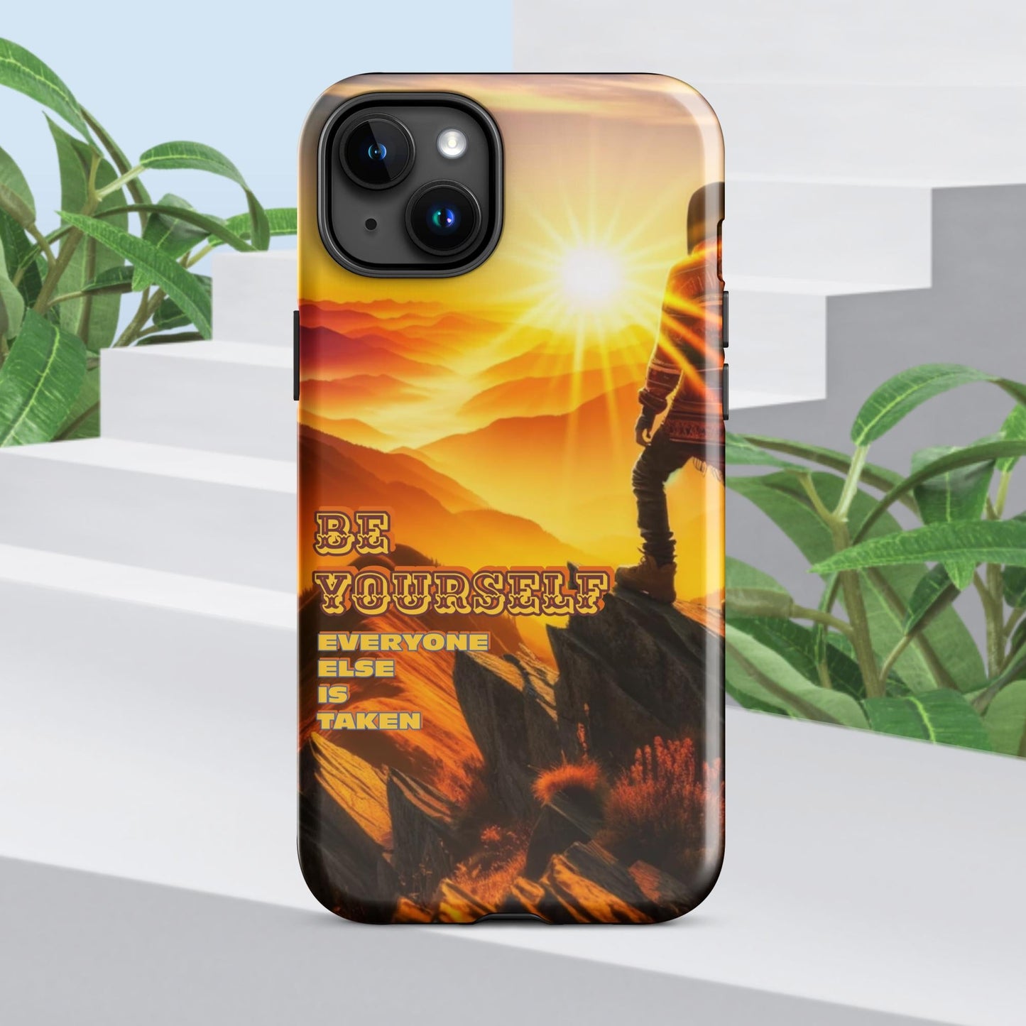 Trendyguard Glossy / iPhone 15 Plus Be Yourself Everyone Else Is Taken Tough Case for iPhone®