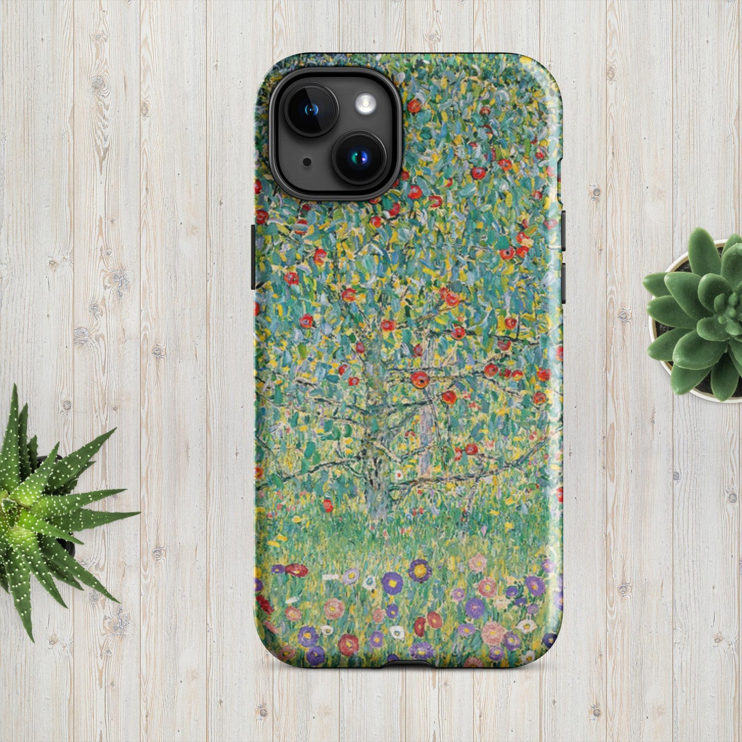 The Hologram Hook Up Glossy / iPhone 15 Plus Gustav's Apple Tree Tough Case for iPhone®