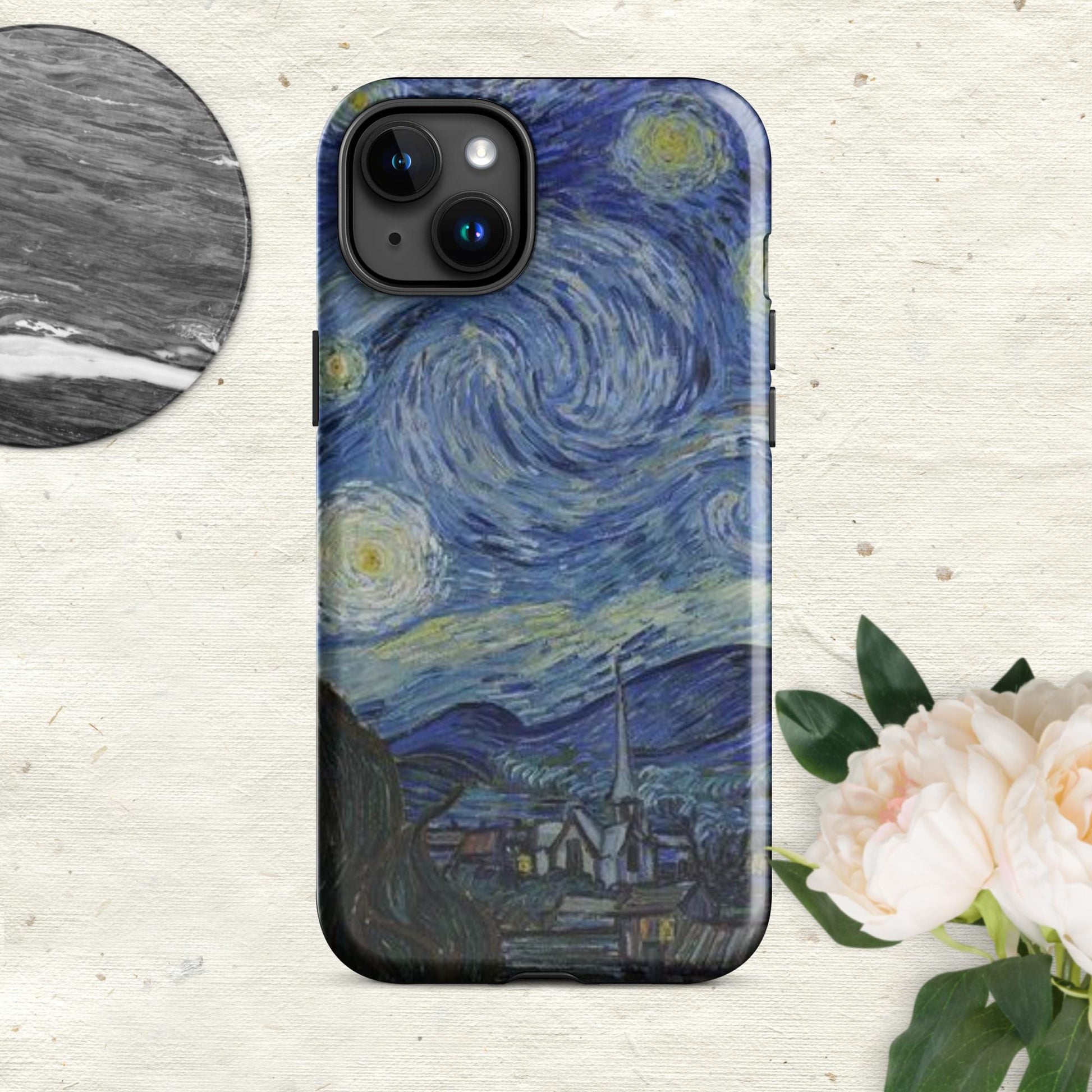 The Hologram Hook Up Glossy / iPhone 15 Plus Starry Night Tough Case for iPhone®