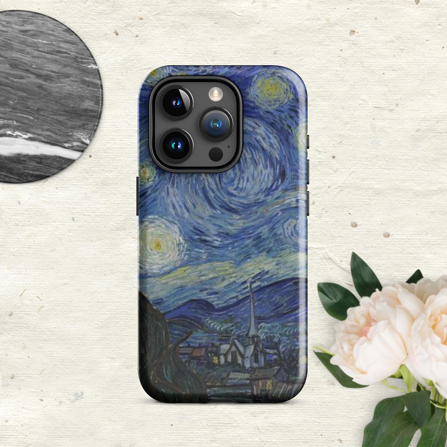 The Hologram Hook Up Glossy / iPhone 15 Pro Starry Night Tough Case for iPhone®