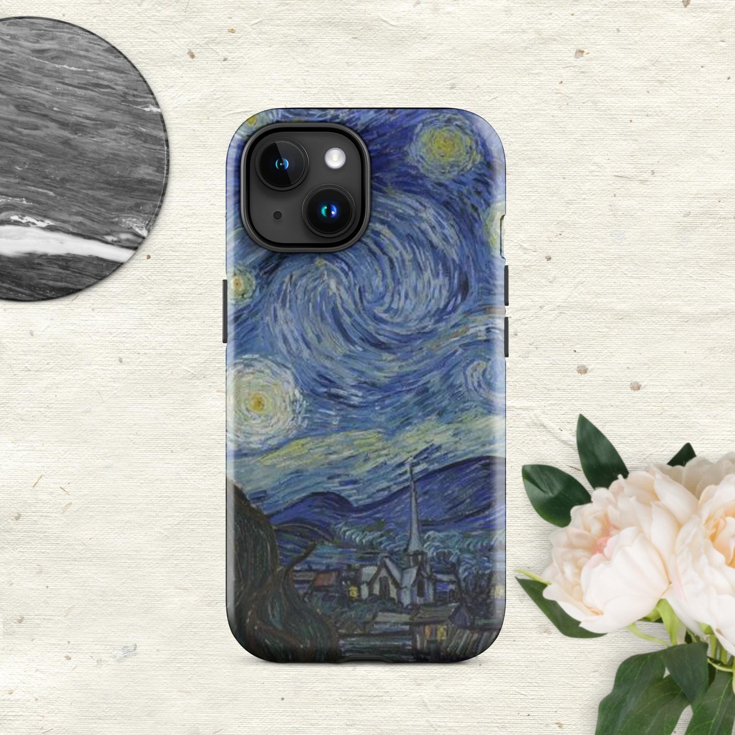 The Hologram Hook Up Glossy / iPhone 15 Starry Night Tough Case for iPhone®