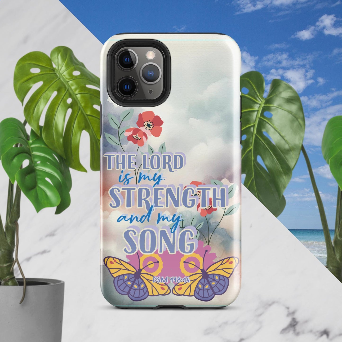 Trendyguard iPhone 11 Pro The Lord Is My Strength & My Song Tough Case for iPhone®