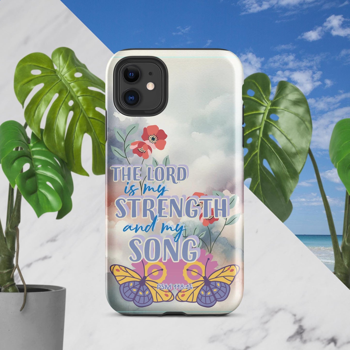 Trendyguard iPhone 11 The Lord Is My Strength & My Song Tough Case for iPhone®