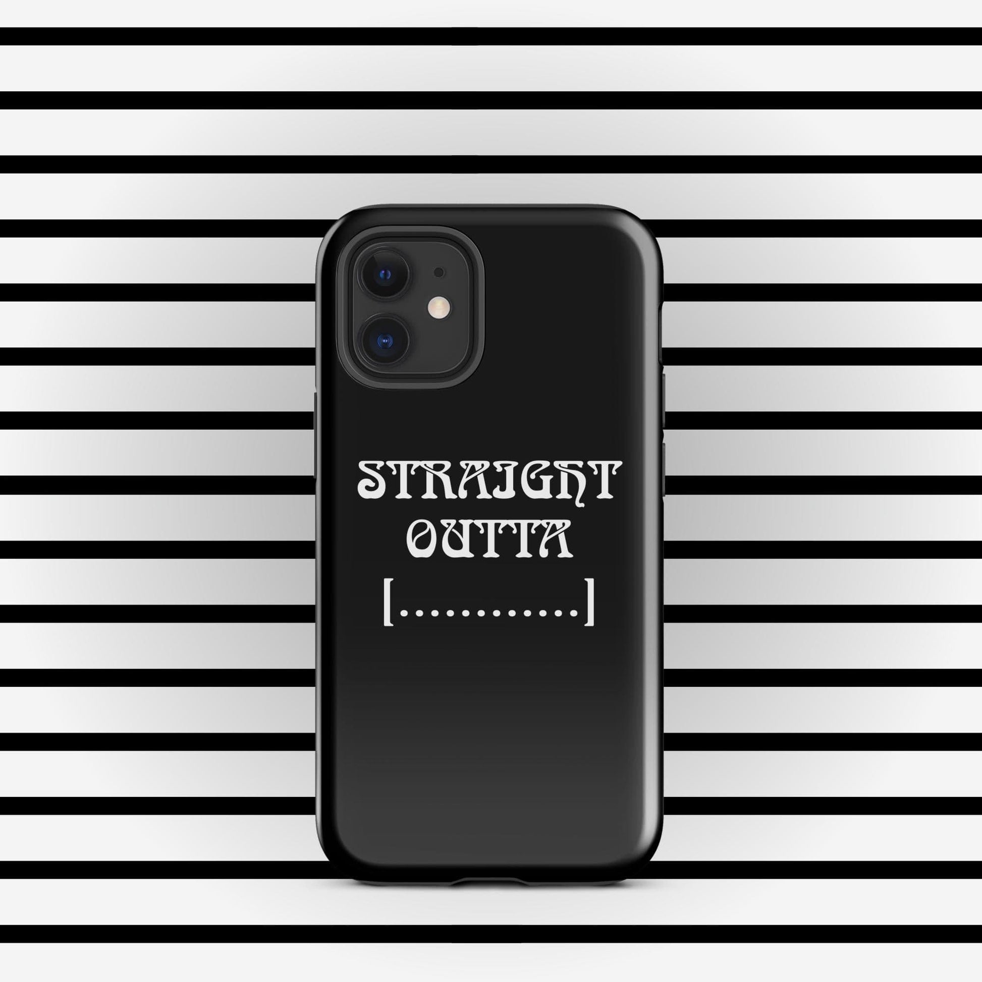 Trendyguard iPhone 12 mini STRAIGHT OUTTA | [Custom] Tough Case for iPhone®