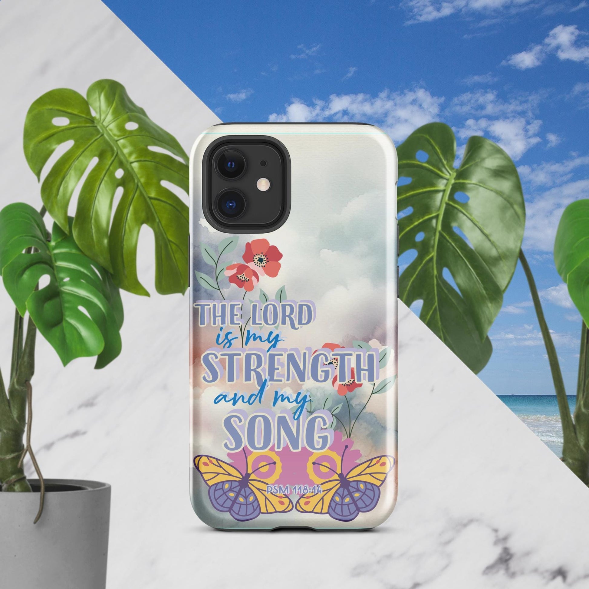 Trendyguard iPhone 12 mini The Lord Is My Strength & My Song Tough Case for iPhone®