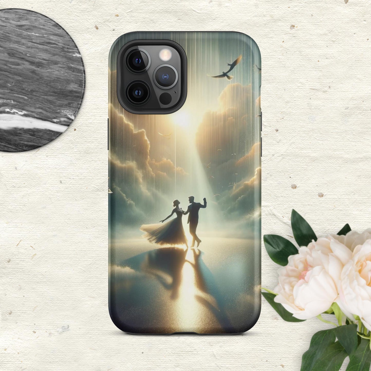 The Hologram Hook Up Lovers Light Tough Case for iPhone®