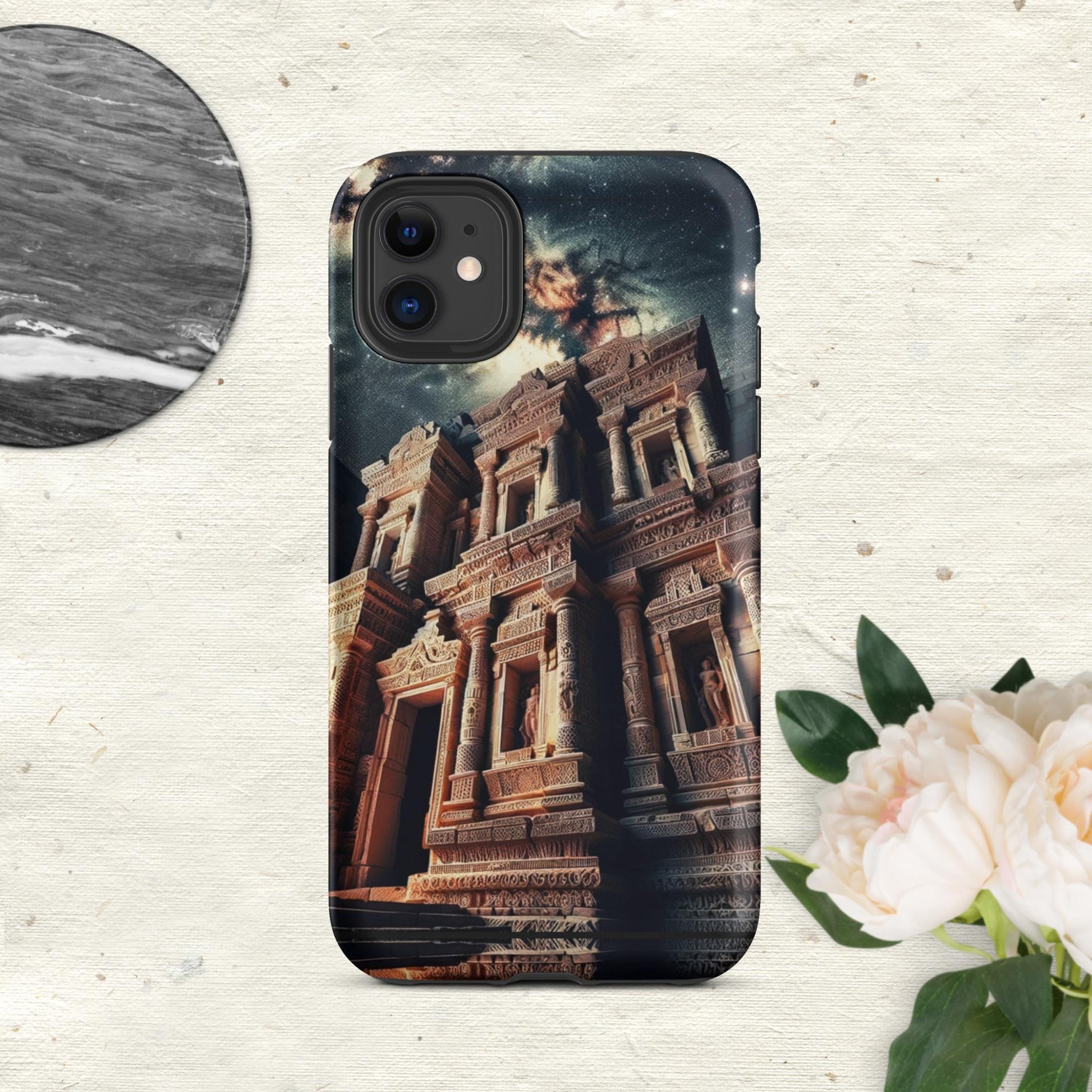 The Hologram Hook Up Matte / iPhone 11 Ancient Skies Tough Case for iPhone®