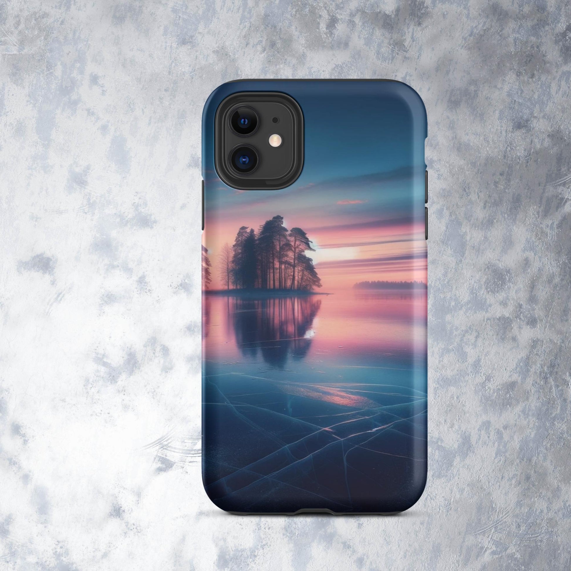 The Hologram Hook Up Matte / iPhone 11 Beauty On Ice Tough Case for iPhone®