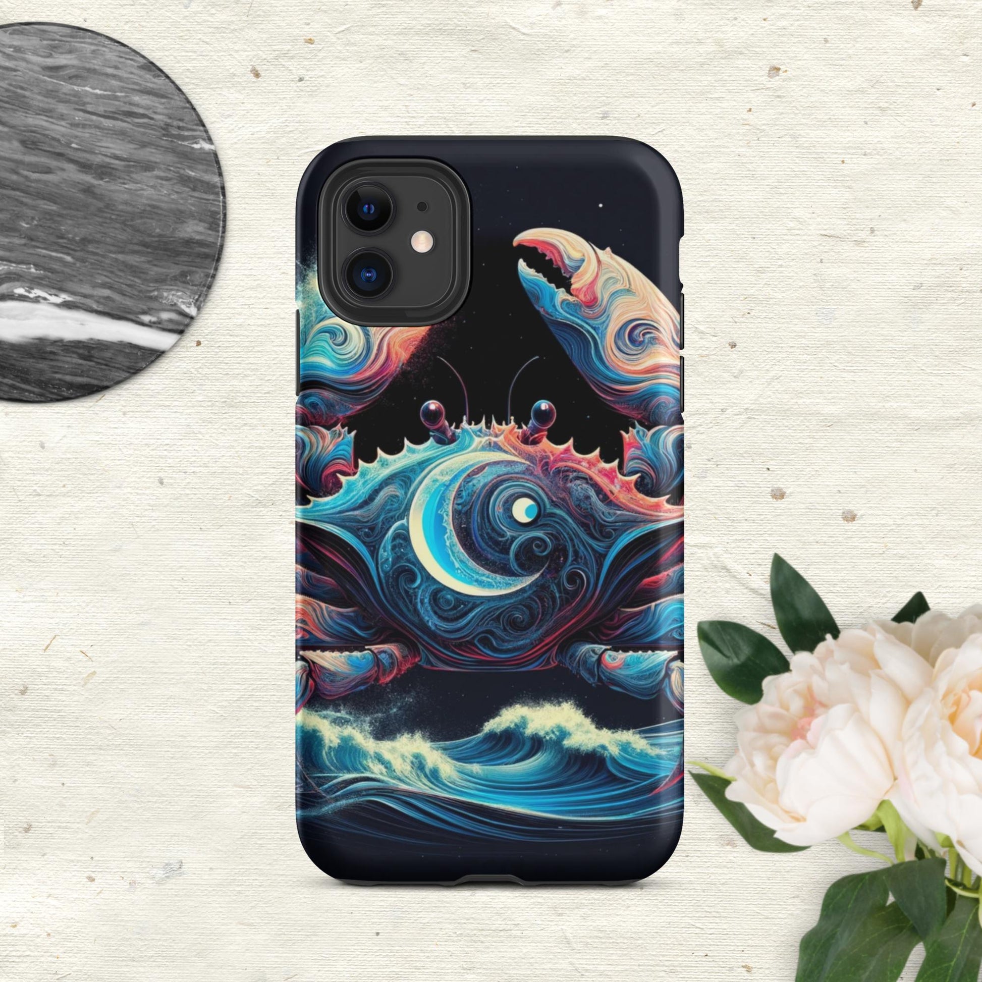 The Hologram Hook Up Matte / iPhone 11 Cancer Tough Case for iPhone®