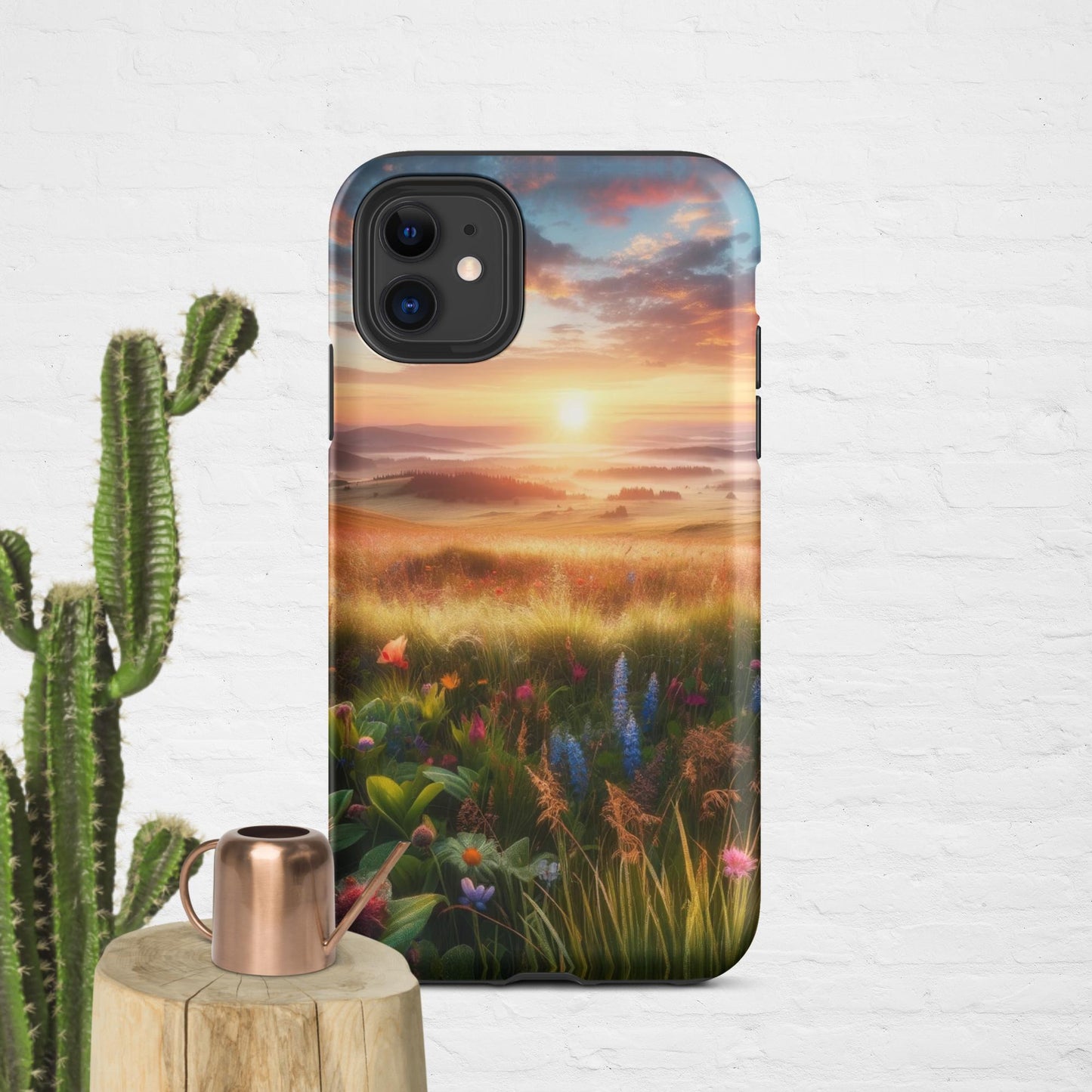 The Hologram Hook Up Matte / iPhone 11 Dewy Horizons Tough Case for iPhone®