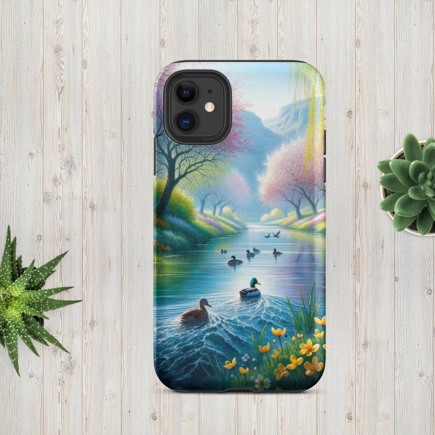 The Hologram Hook Up Matte / iPhone 11 Duck's Haven Tough Case for iPhone®