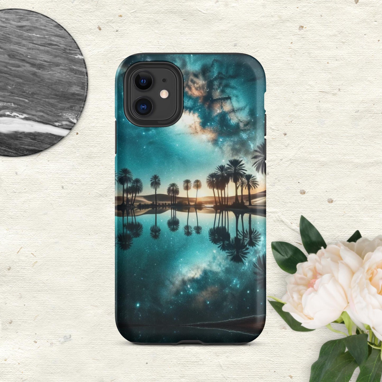 The Hologram Hook Up Matte / iPhone 11 Hidden Oasis Tough Case for iPhone®