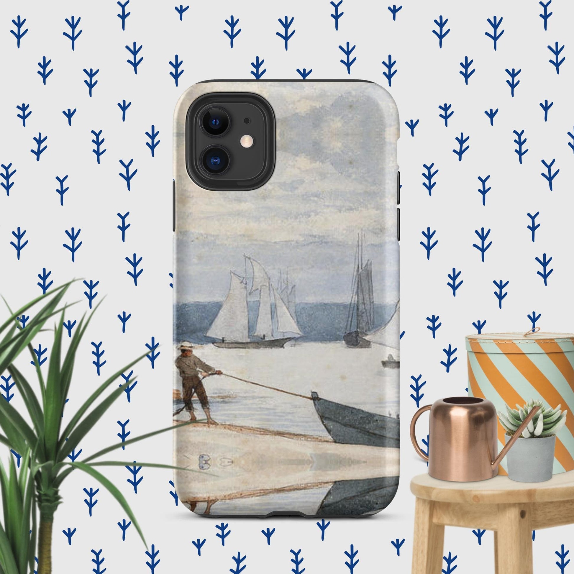 The Hologram Hook Up Matte / iPhone 11 Homer's Dory Tough Case for iPhone®